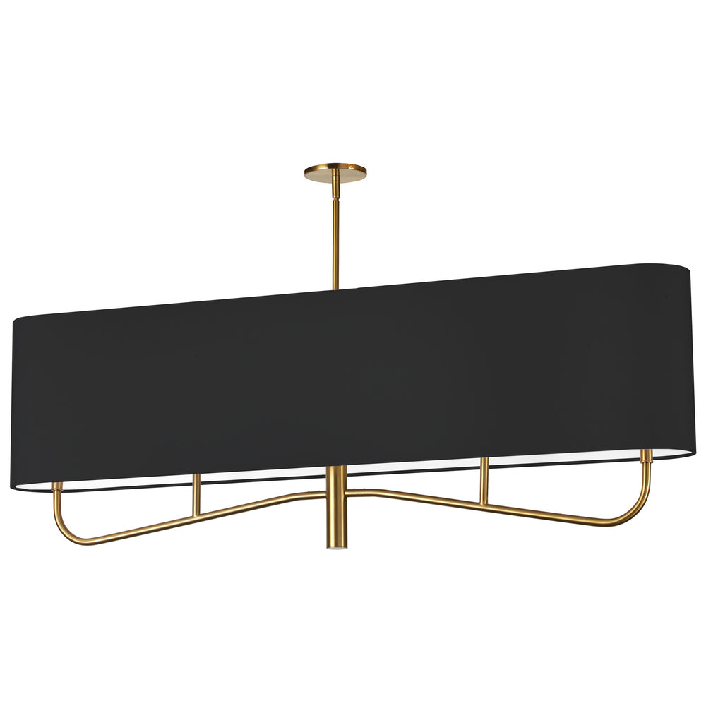 Dainolite Canada - Four Light Chandelier - Eleanor - Aged Brass- Union Lighting Luminaires Decor