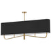 Dainolite Canada - Four Light Chandelier - Eleanor - Aged Brass- Union Lighting Luminaires Decor