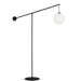 Dainolite Canada - One Light Floor Lamp - Holly - Matte Black- Union Lighting Luminaires Decor