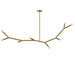 Dainolite Canada - Eight Light Pendant - Morgan - Aged Brass- Union Lighting Luminaires Decor