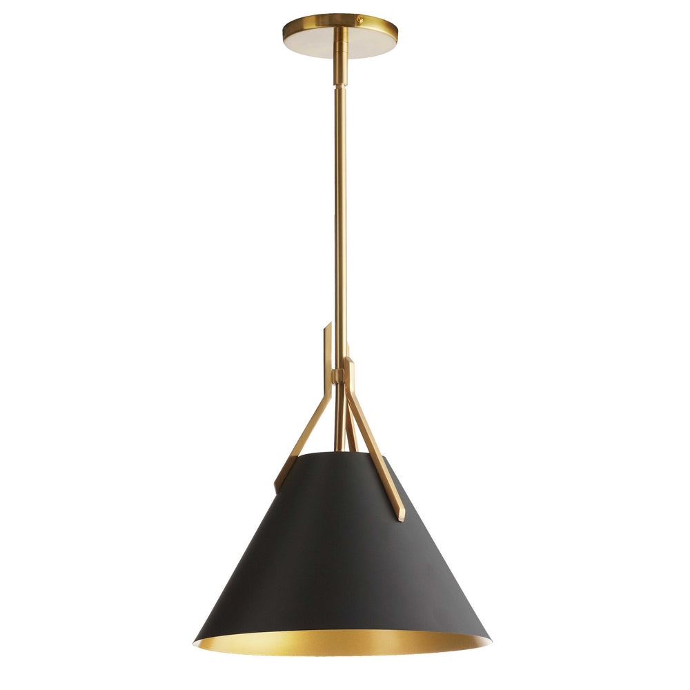 Dainolite Canada - One Light Pendant - Nicole - Aged Brass- Union Lighting Luminaires Decor