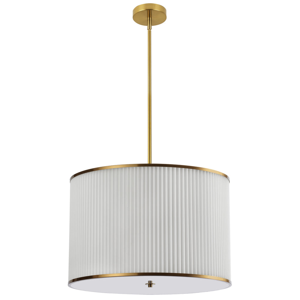 Dainolite Canada - Four Light Pendant - Prudy - White- Union Lighting Luminaires Decor