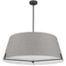 Dainolite Canada - Four Light Pendant - Preston - Grey- Union Lighting Luminaires Decor
