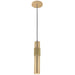 Dainolite Canada - One Light Pendant - Passwell - Aged Brass- Union Lighting Luminaires Decor