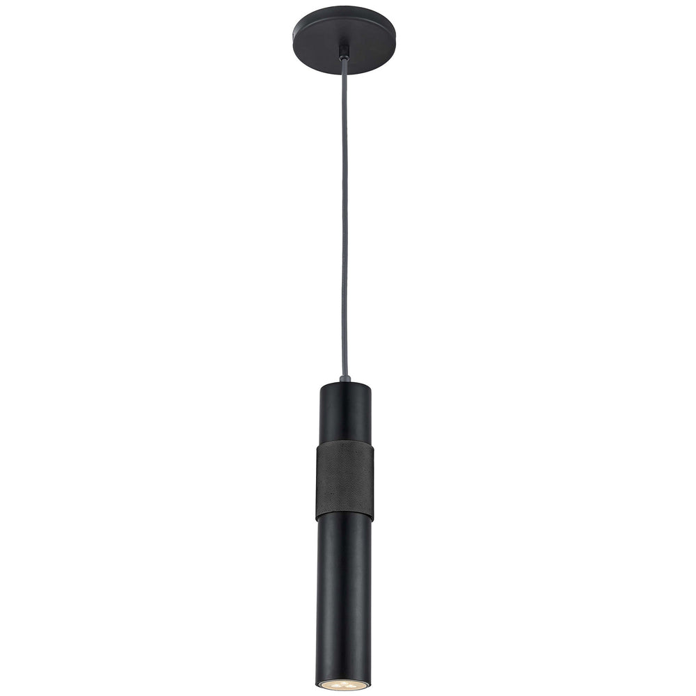 Dainolite Canada - One Light Pendant - Passwell - Matte Black- Union Lighting Luminaires Decor