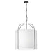 Dainolite Canada - Three Light Pendant - Quincy - White- Union Lighting Luminaires Decor