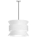 Dainolite Canada - Four Light Pendant - Questa - White- Union Lighting Luminaires Decor