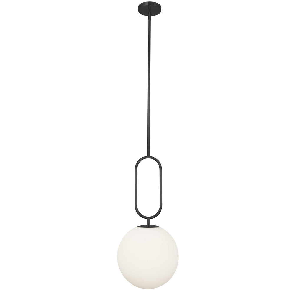 Dainolite Canada - One Light Pendant - Simone - Matte Black- Union Lighting Luminaires Decor