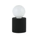 Dainolite Canada - One Light Table Lamp - Tonya - Matte Black- Union Lighting Luminaires Decor