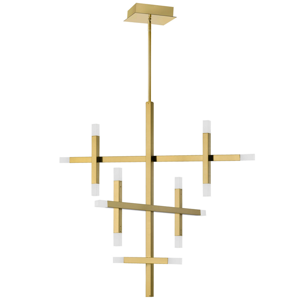 Dainolite Canada - LED Chandelier - Acasia - Aged Brass- Union Lighting Luminaires Decor