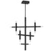 Dainolite Canada - LED Chandelier - Acasia - Matte Black- Union Lighting Luminaires Decor