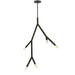 Dainolite Canada - Five Light Pendant - Morgan - Matte Black- Union Lighting Luminaires Decor