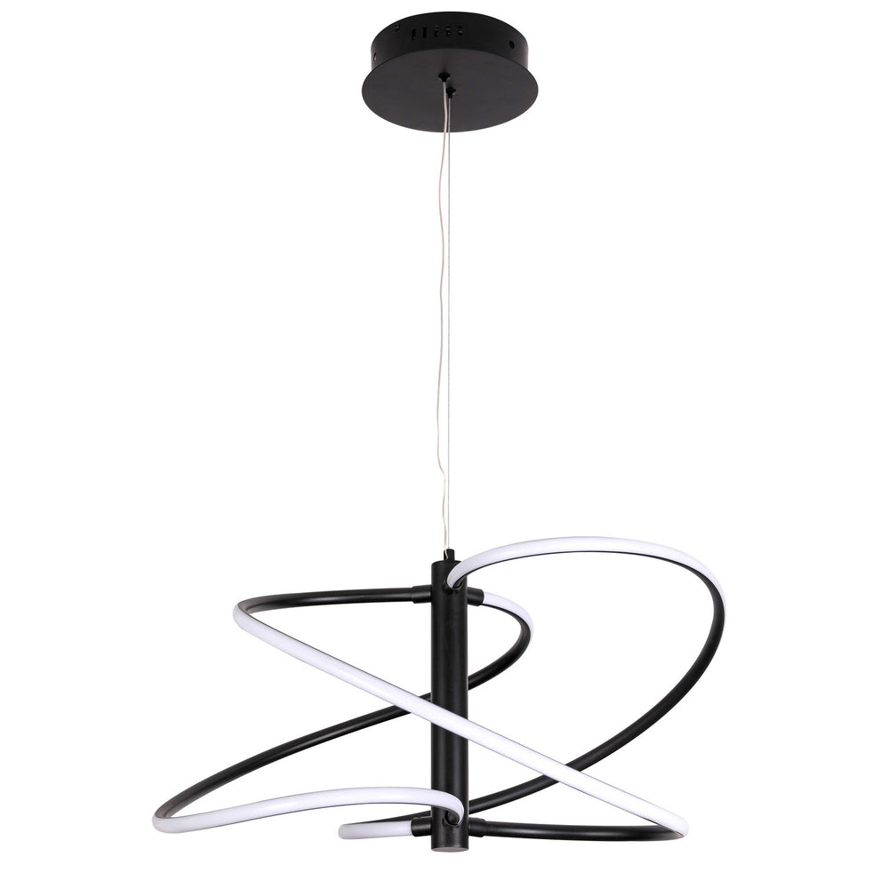 Dainolite Canada - LED Pendant - Romy - Matte Black- Union Lighting Luminaires Decor