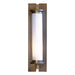 Hubbardton Forge - One Light Outdoor Wall Sconce - Fuse - Coastal Bronze- Union Lighting Luminaires Decor