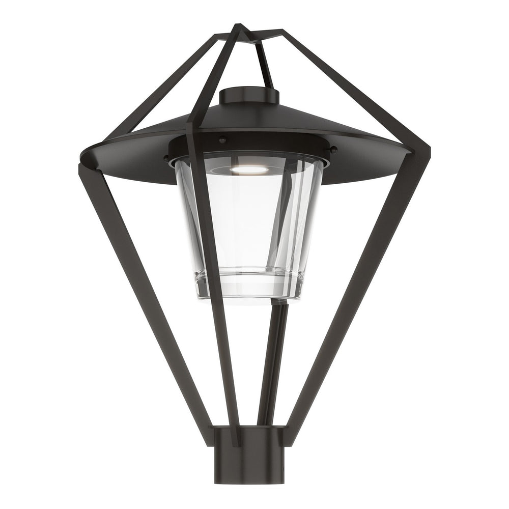 Hubbardton Forge - One Light Outdoor Post Mount - Stellar - Coastal Oil Rubbed Bronze- Union Lighting Luminaires Decor