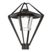 Hubbardton Forge - One Light Outdoor Post Mount - Stellar - Coastal Oil Rubbed Bronze- Union Lighting Luminaires Decor