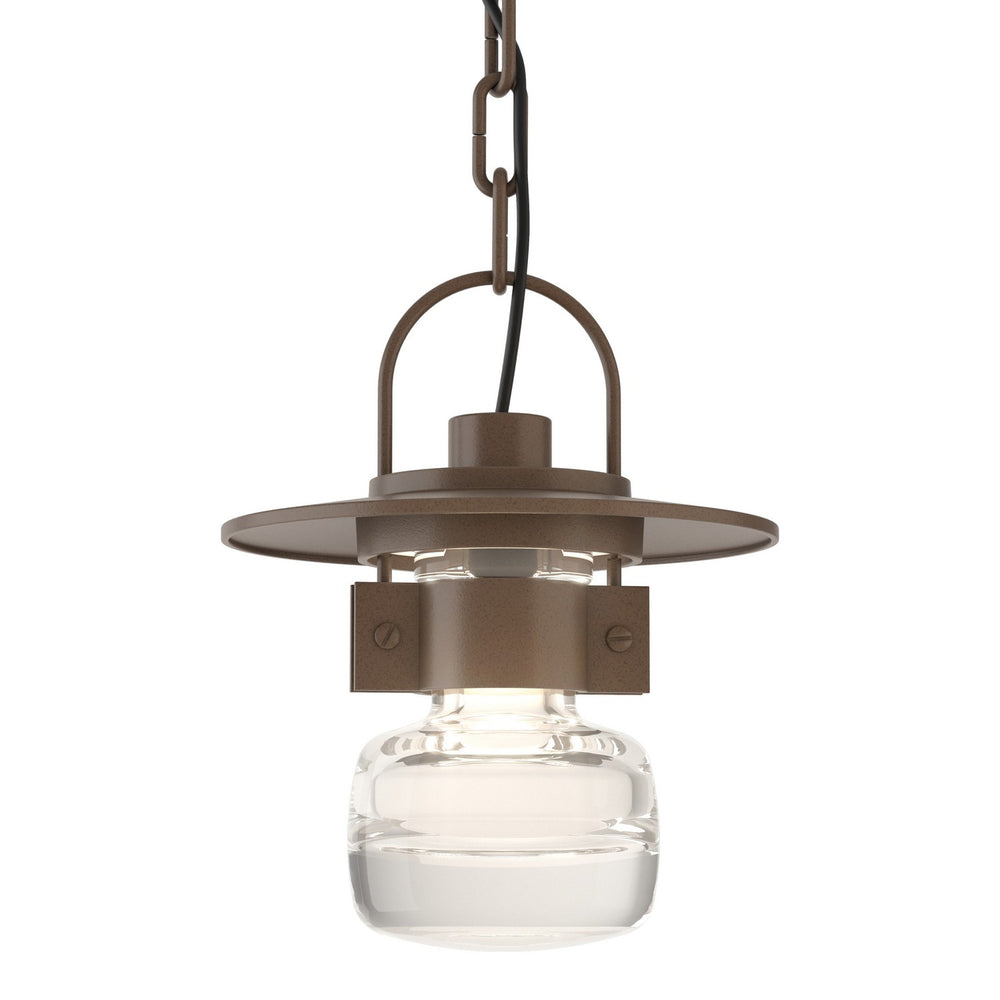Hubbardton Forge - LED Outdoor Ceiling Fixture - Mason - Coastal Bronze- Union Lighting Luminaires Decor