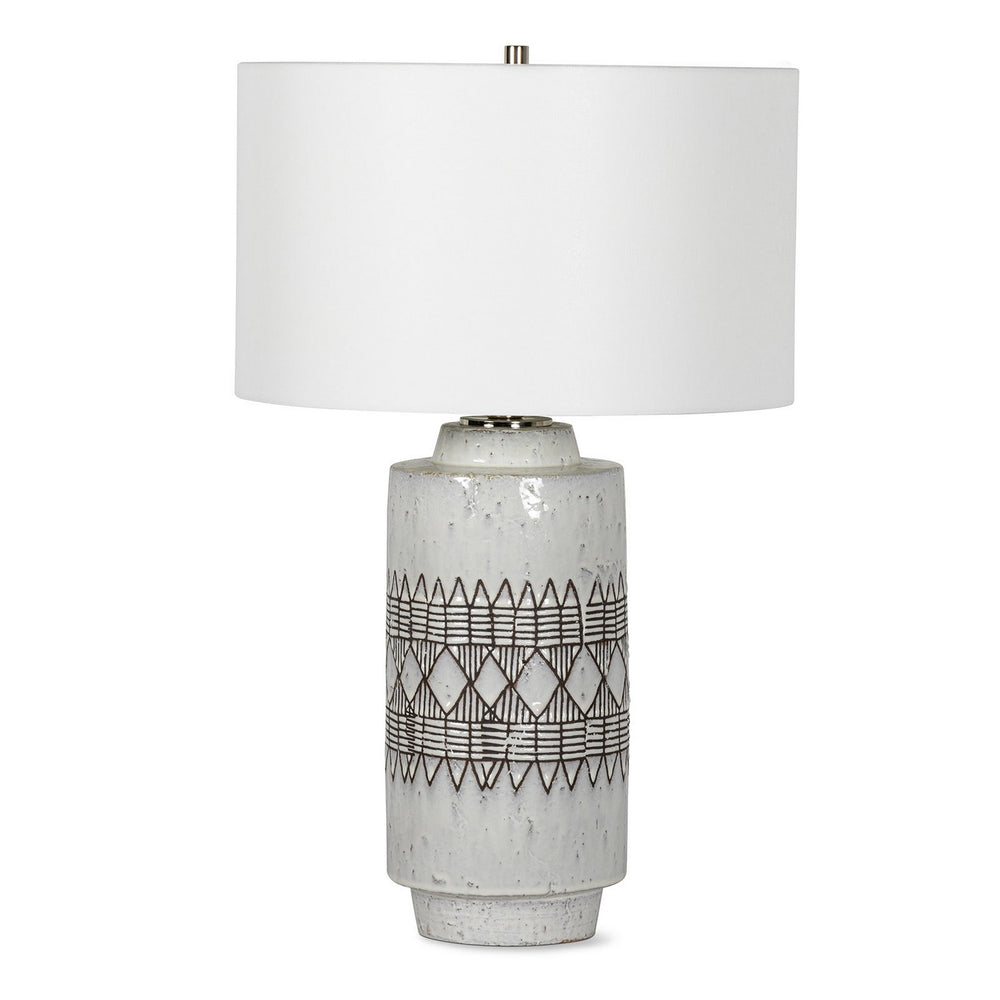 Regina Andrew Canada - One Light Table Lamp - Zuri - White- Union Lighting Luminaires Decor