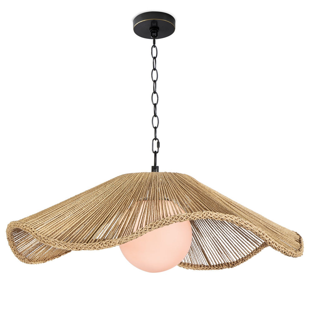 Regina Andrew Canada - One Light Pendant - Provence - Natural- Union Lighting Luminaires Decor