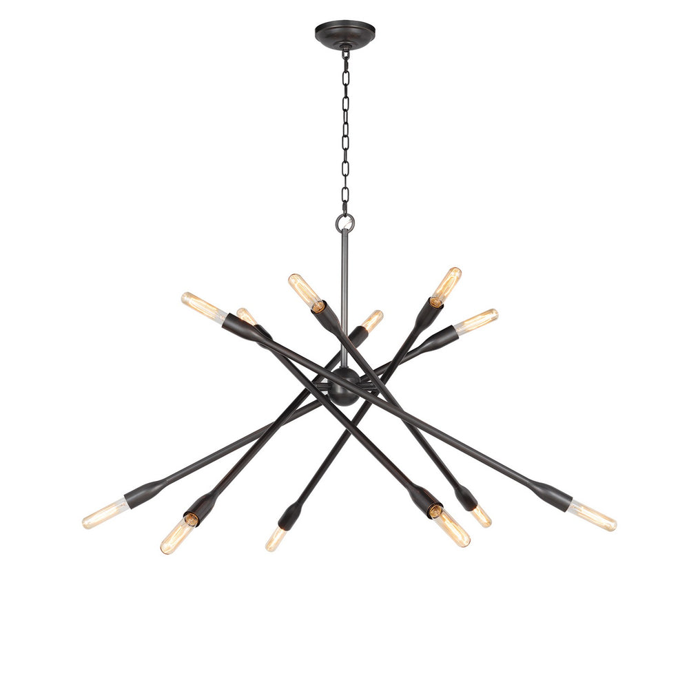 Regina Andrew Canada - 12 Light Chandelier - Cobra - Oil Rubbed Bronze- Union Lighting Luminaires Decor