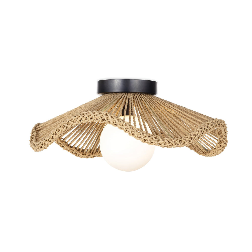 Regina Andrew Canada - LED Flush Mount - Provence - Natural- Union Lighting Luminaires Decor