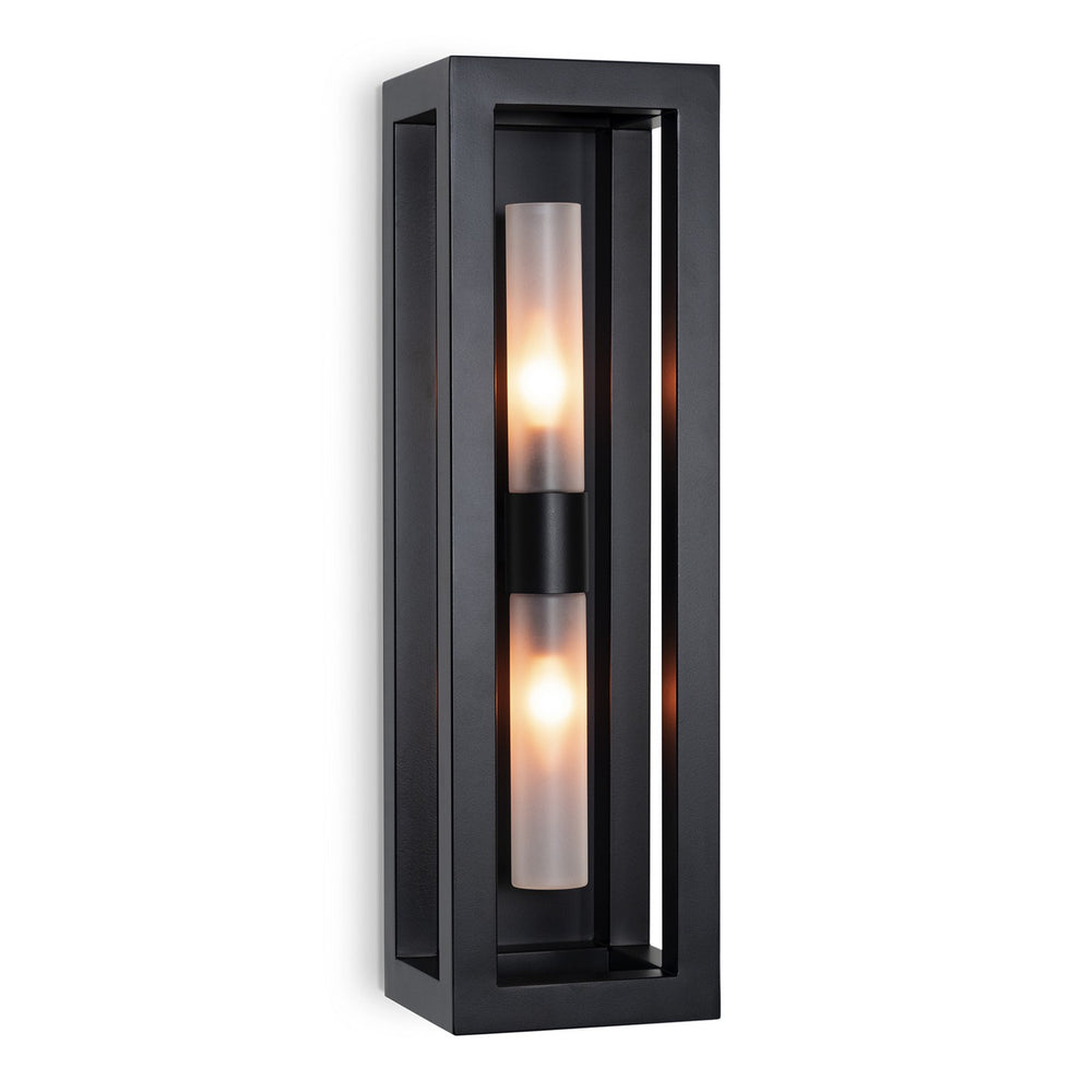 Regina Andrew Canada - Two Light Wall Sconce - Montecito - Black- Union Lighting Luminaires Decor