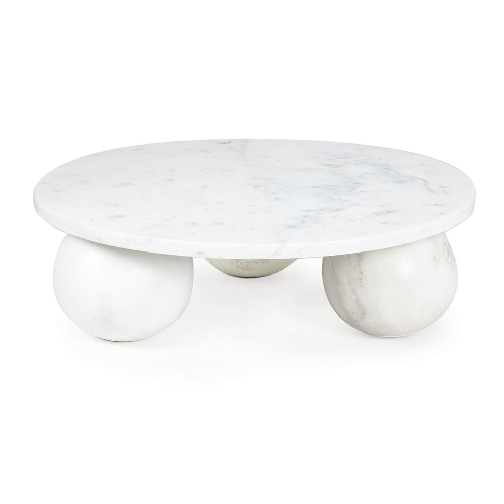 Regina Andrew Canada - Marble Plate - Marlow - White- Union Lighting Luminaires Decor