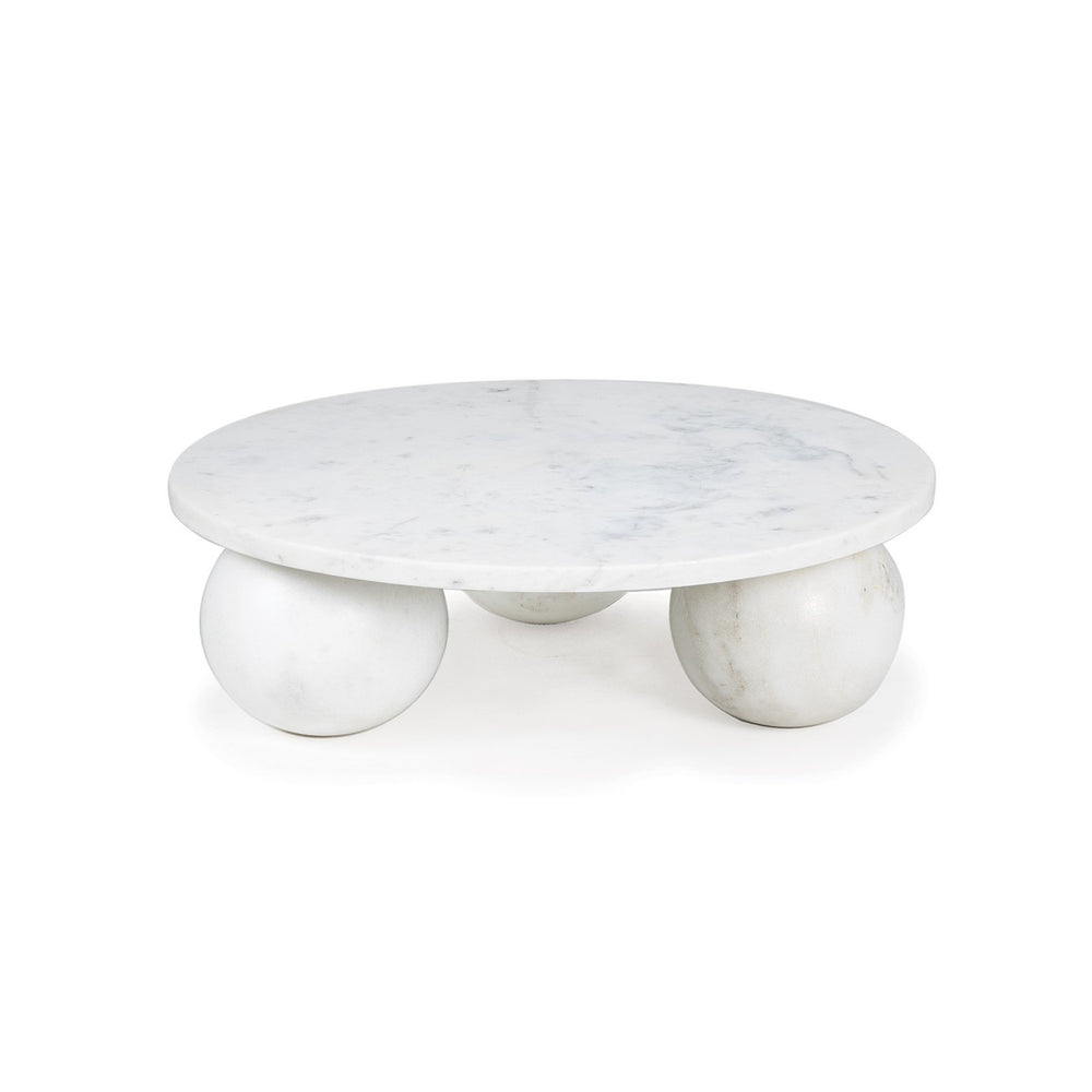 Regina Andrew Canada - Marble Plate - Marlow - White- Union Lighting Luminaires Decor