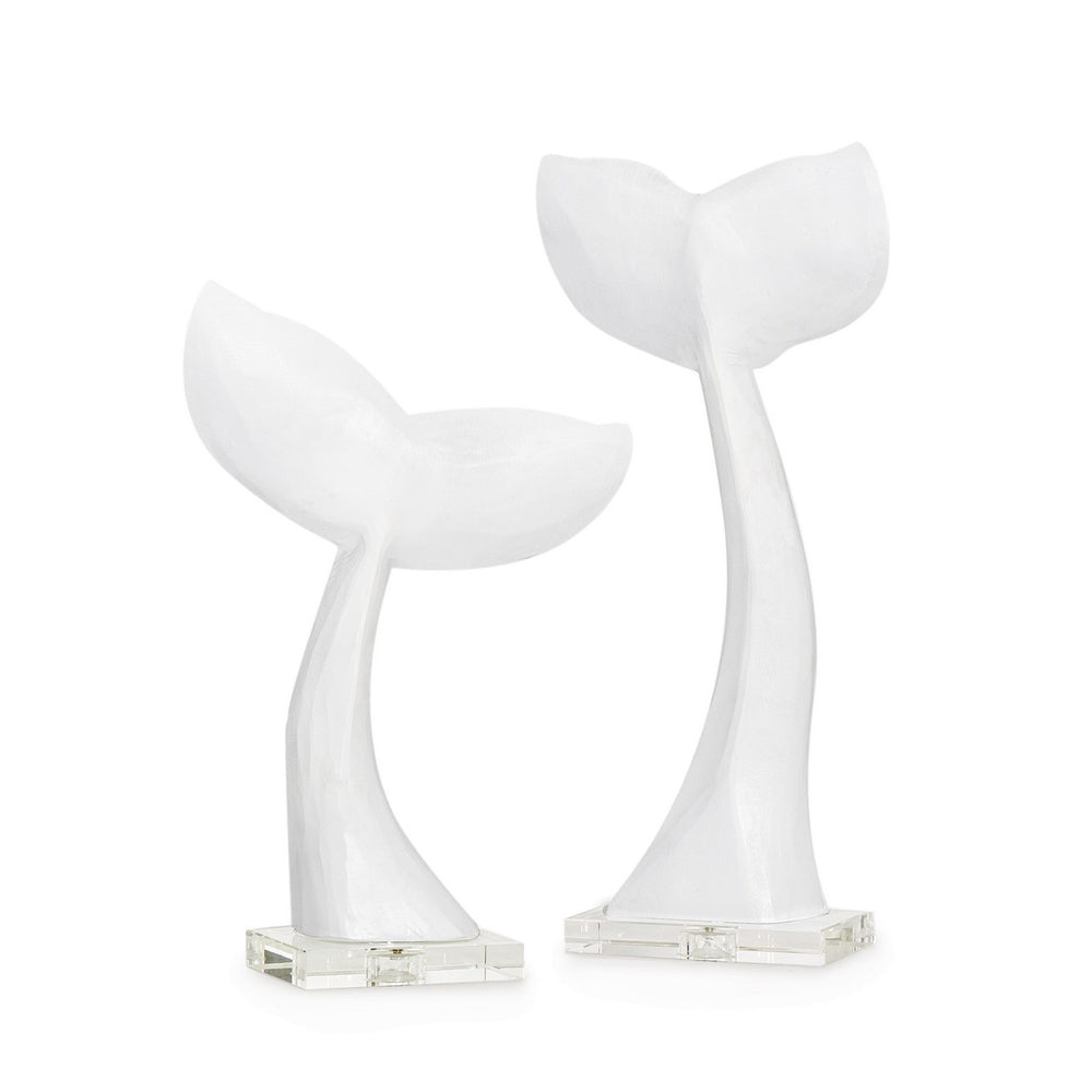 Regina Andrew Canada - Tail Pair - Whale - White- Union Lighting Luminaires Decor