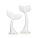 Regina Andrew Canada - Tail Pair - Whale - White- Union Lighting Luminaires Decor