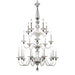 Schonbek - 20 Light Chandelier - Jasmine - Polished Silver- Union Lighting Luminaires Decor