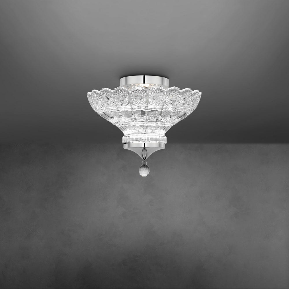 Schonbek - LED Semi-Flush Mount - Sterling LED - Polished Chrome- Union Lighting Luminaires Decor