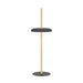 Pablo Designs - LED Floor - Nivel - White Oak/Black- Union Lighting Luminaires Decor