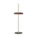 Pablo Designs - LED Floor - Nivel - White Oak/Espresso- Union Lighting Luminaires Decor