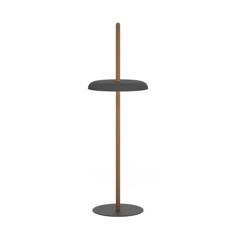 Pablo Designs - LED Floor - Nivel - Walnut/Black- Union Lighting Luminaires Decor