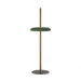 Pablo Designs - LED Floor - Nivel - Walnut with/Green- Union Lighting Luminaires Decor