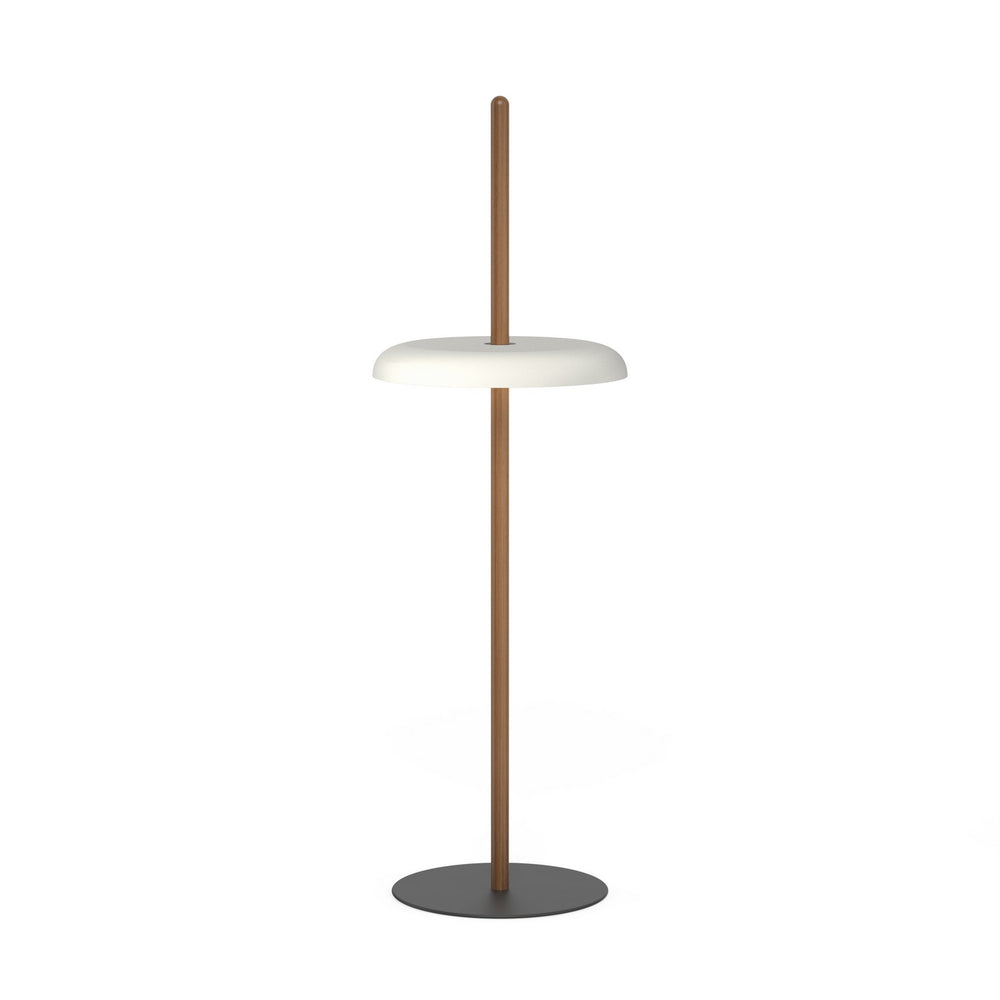 Pablo Designs - LED Floor - Nivel - Walnut/White- Union Lighting Luminaires Decor