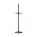 Pablo Designs - LED Pedestal - Nivel - Walnut/White- Union Lighting Luminaires Decor