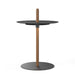 Pablo Designs - LED Pedestal - Nivel - Walnut/Black- Union Lighting Luminaires Decor