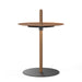 Pablo Designs - LED Pedestal - Nivel - Walnut/Terracotta- Union Lighting Luminaires Decor