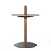 Pablo Designs - LED Pedestal - Nivel - Walnut/White- Union Lighting Luminaires Decor