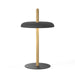 Pablo Designs - LED Table - Nivel - White Oak/Black- Union Lighting Luminaires Decor