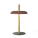 Pablo Designs - LED Table - Nivel - White Oak/Espresso- Union Lighting Luminaires Decor