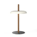 Pablo Designs - LED Table - Nivel - Walnut/White- Union Lighting Luminaires Decor