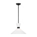 Visual Comfort Studio Canada - One Light Pendant - Belcarra - Midnight Black- Union Lighting Luminaires Decor