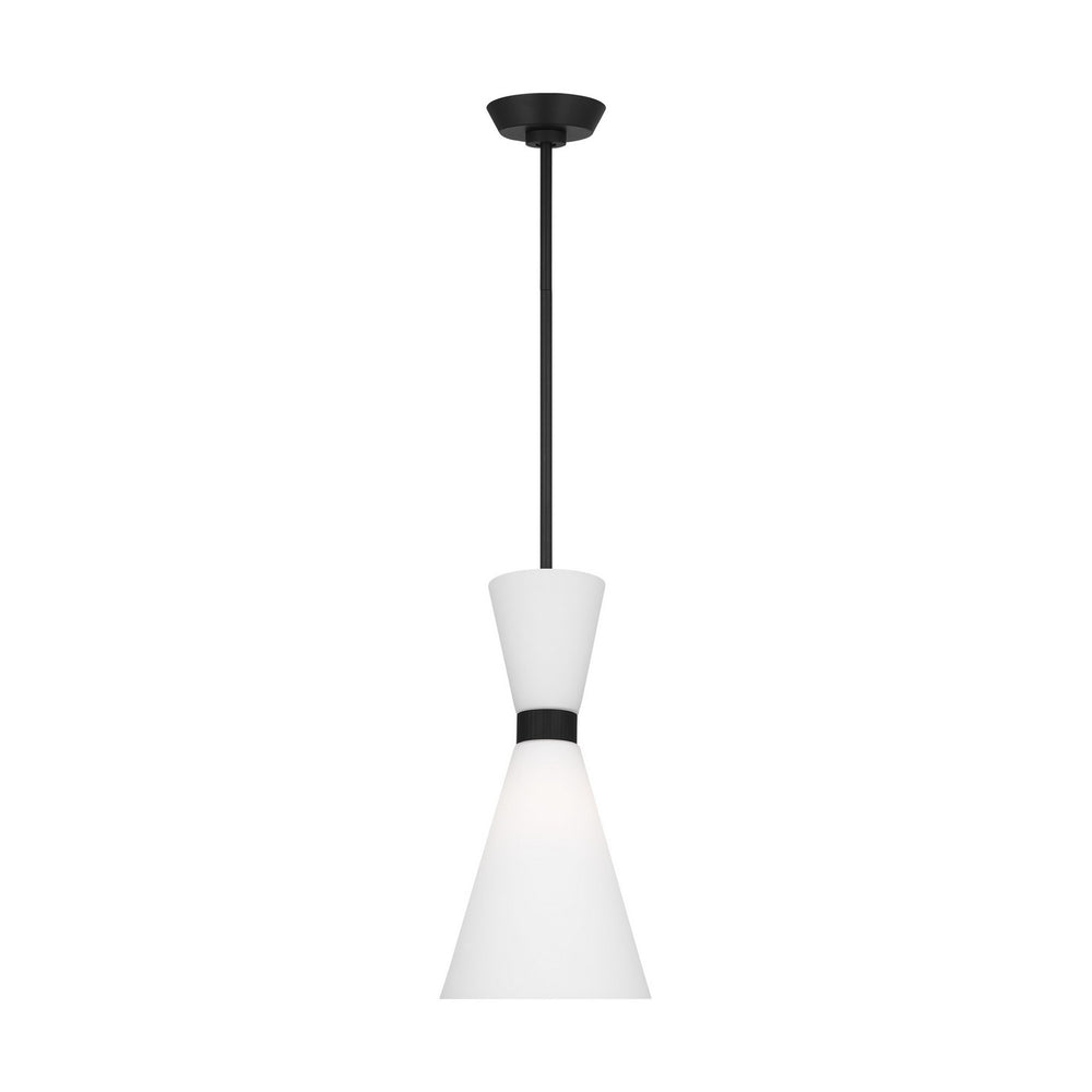 Visual Comfort Studio Canada - One Light Pendant - Belcarra - Midnight Black- Union Lighting Luminaires Decor