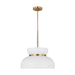 Visual Comfort Studio Canada - One Light Pendant - Pemberton - Matte White- Union Lighting Luminaires Decor