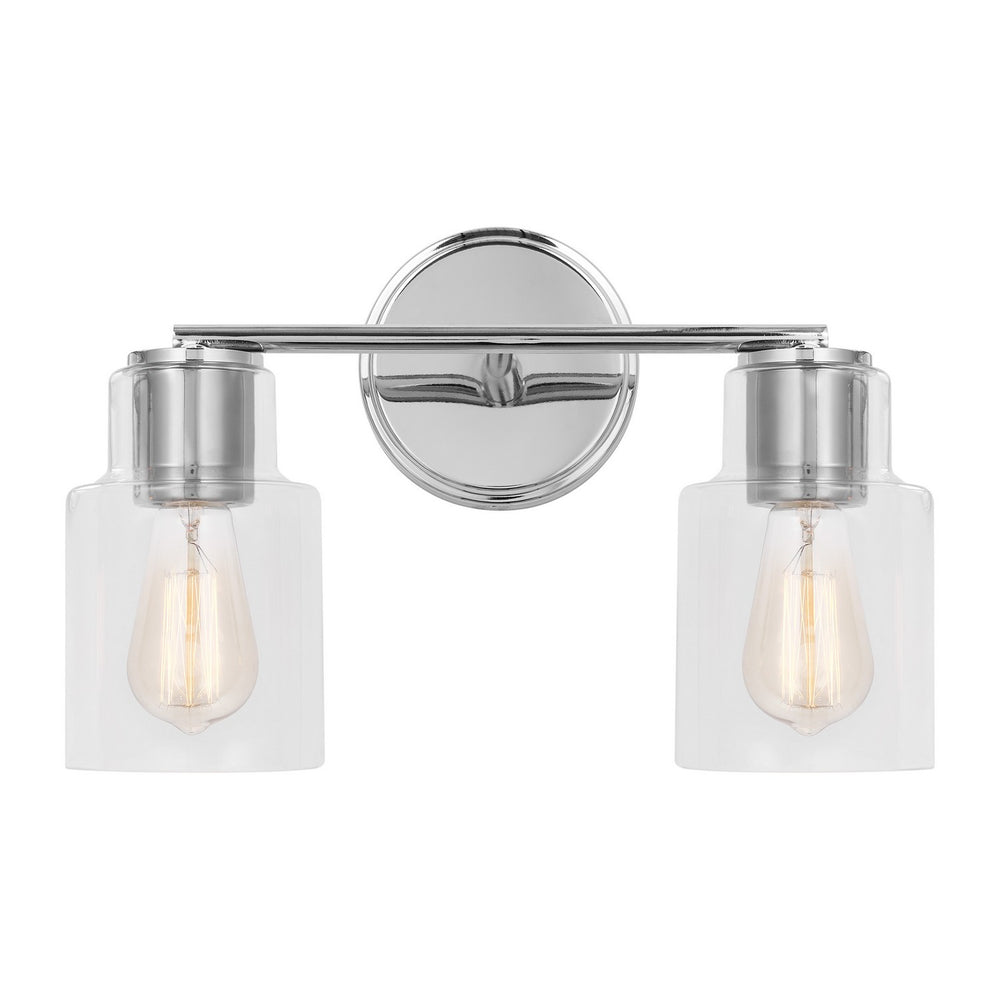 Visual Comfort Studio Canada - Two Light Bath - Sayward - Chrome- Union Lighting Luminaires Decor