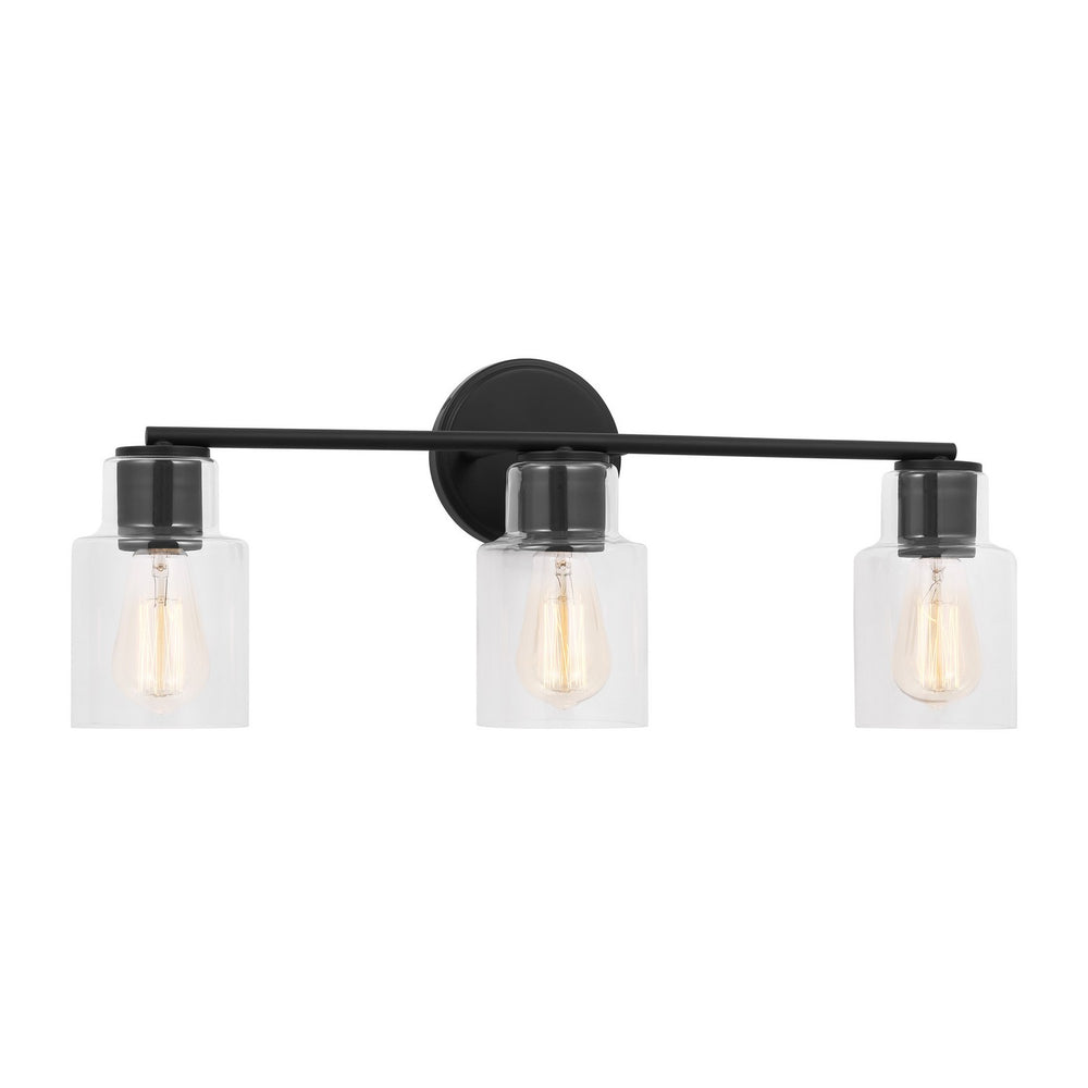 Visual Comfort Studio Canada - Three Light Bath - Sayward - Midnight Black- Union Lighting Luminaires Decor