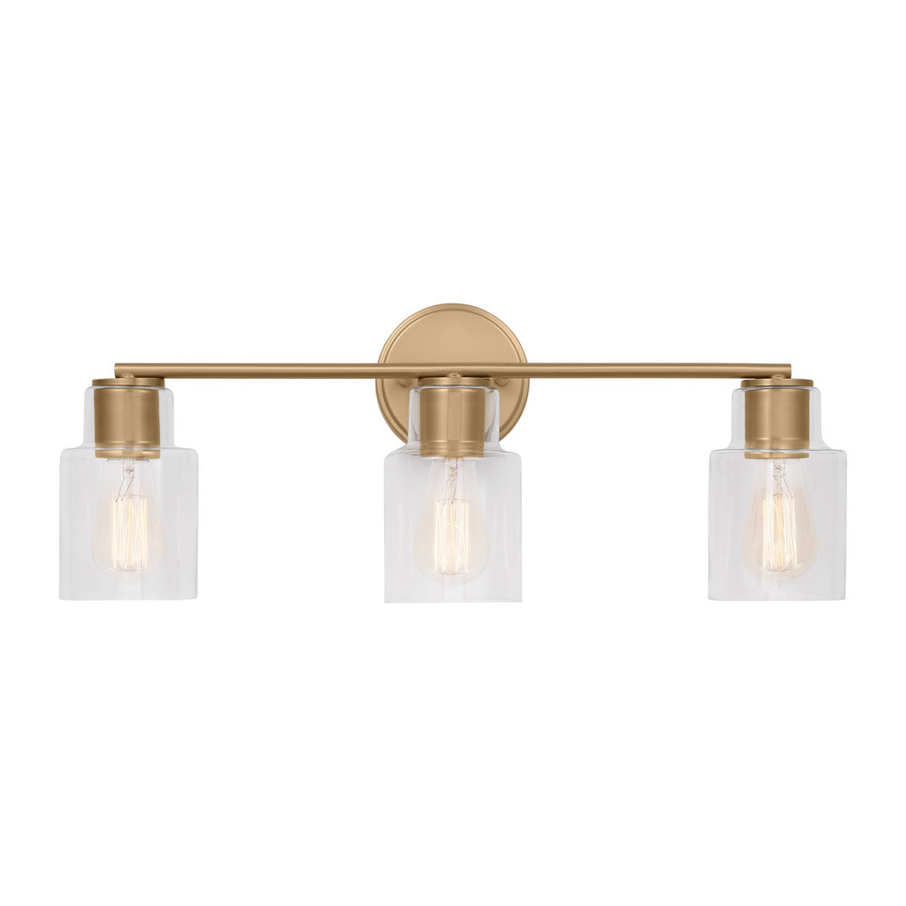 Visual Comfort Studio Canada - Three Light Bath - Sayward - Satin Brass- Union Lighting Luminaires Decor